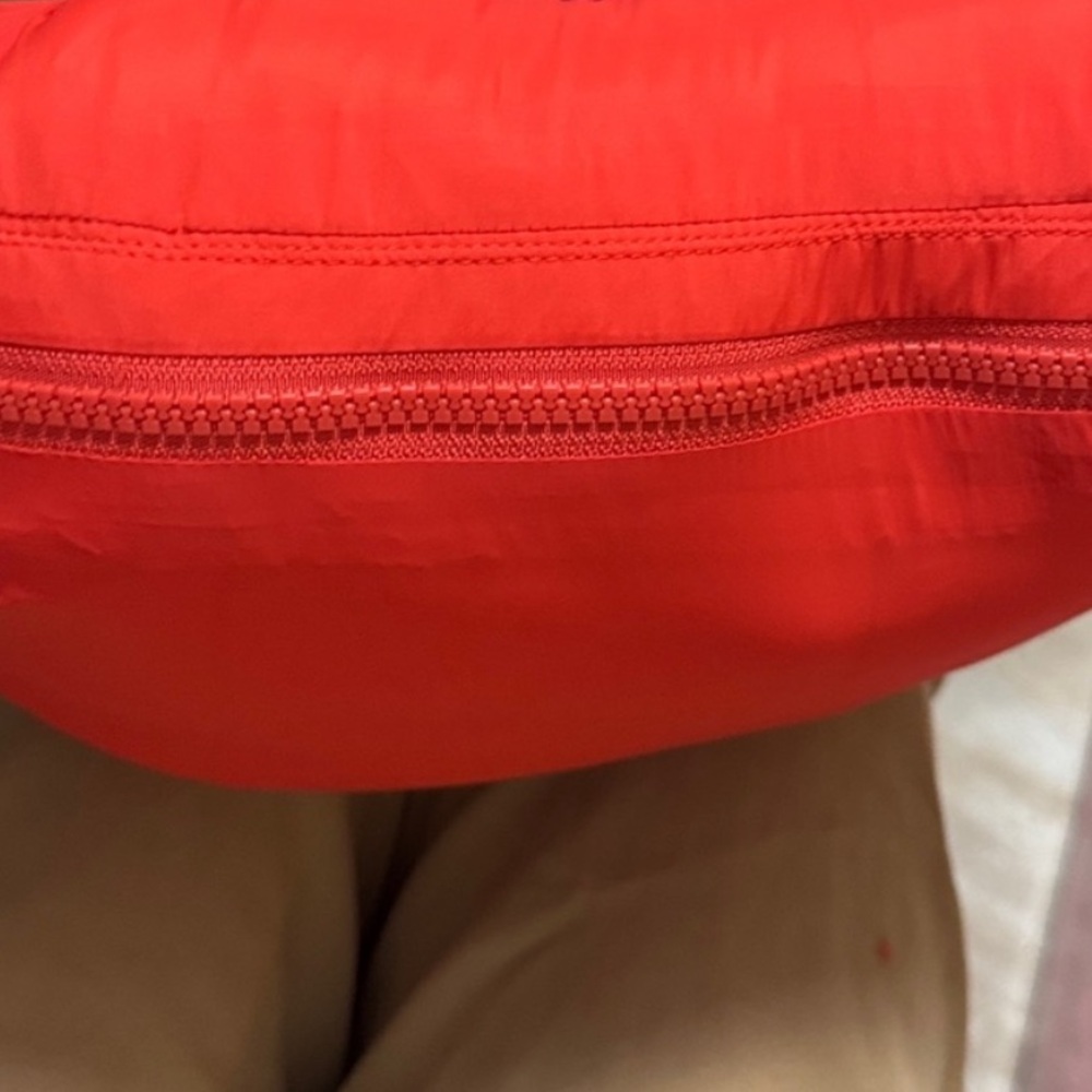 NWT Halfdays Nellie packable Quilted Orange Jacket - Picture 11 of 12